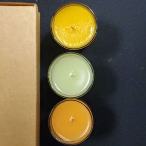 Trio of 2‎ oz candles from Gold Canyon
